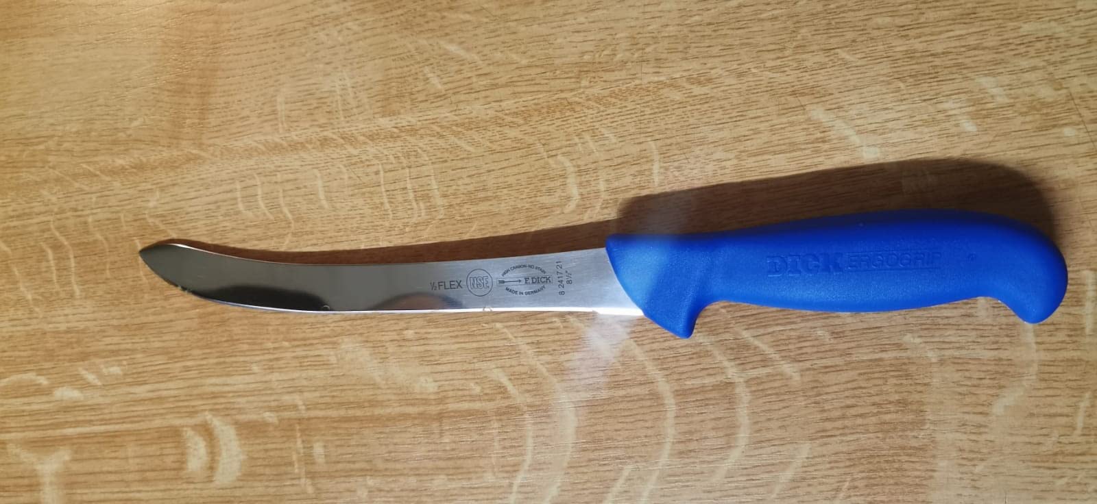 Sicherer Griff auch bei Schleim