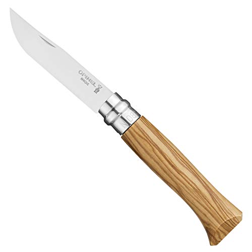 opinel-n-06-taschenmesser-olivenholz-inox-rostfrei image 7