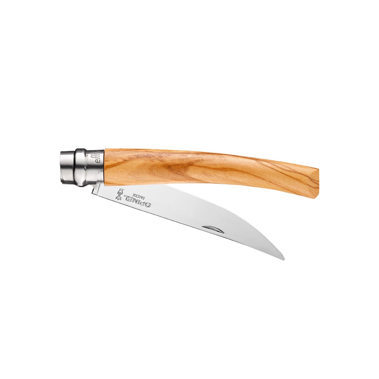 opinel-n-10-effil-olivenholz-taschenmesser-poliglace-klinge image 2