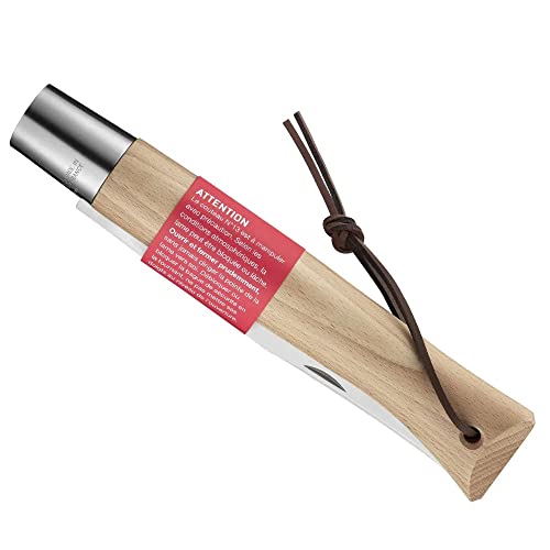 opinel-holzkiste-o122136-l-braun-dekorative-holzbox-mit-riesen-opinel-nr-13 image 5