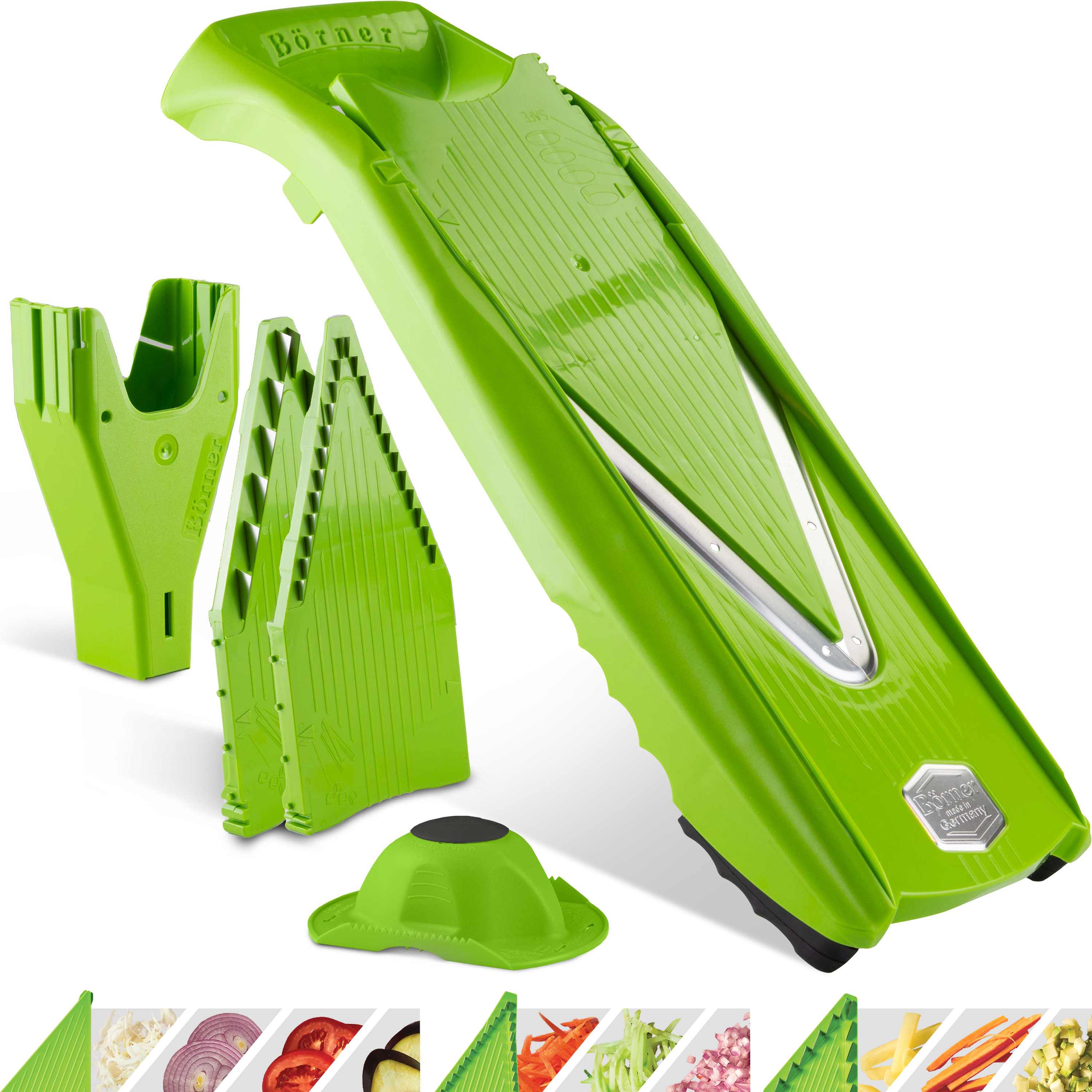 b-rner-v5-powerline-starter-set-v-hobel-mandoline-f-r-scheiben-w-rfel-streifen image 1
