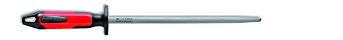 f-dick-fleischerstahl-25-cm-runder-wetzstahl-mit-2k-griff-rot-schwarz image 2