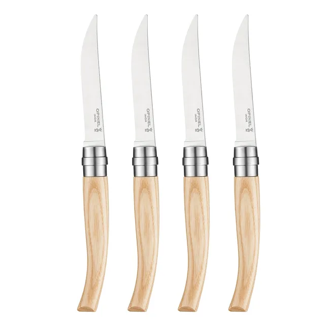 opinel-table-chic-tafelmesser-4er-set-esche-fresno-polierte-klinge image 1