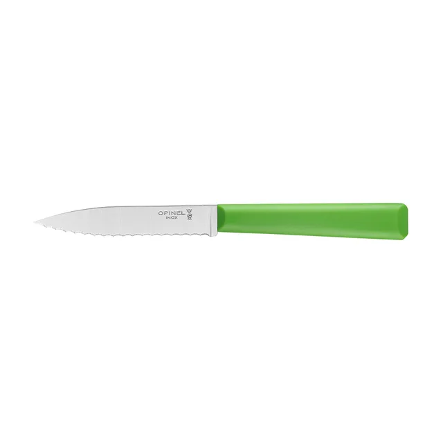 opinel-essentiels-n-313-k-chenmesser-10-cm-gr-n-wellenschliff image 1