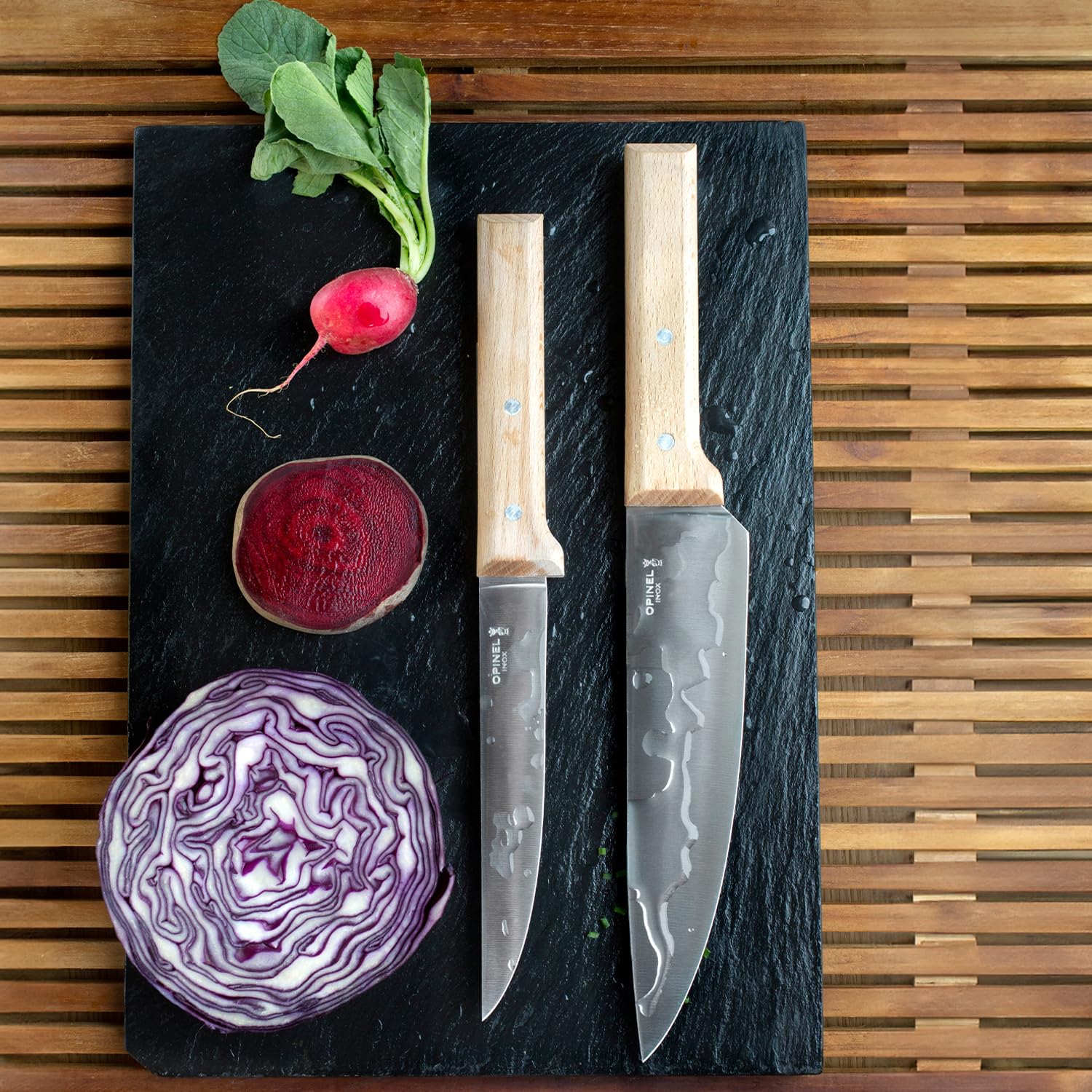 opinel-parallele-kochmesserset-op01838-chef-tranchier-und-allzweckmesser-sandvik image 5