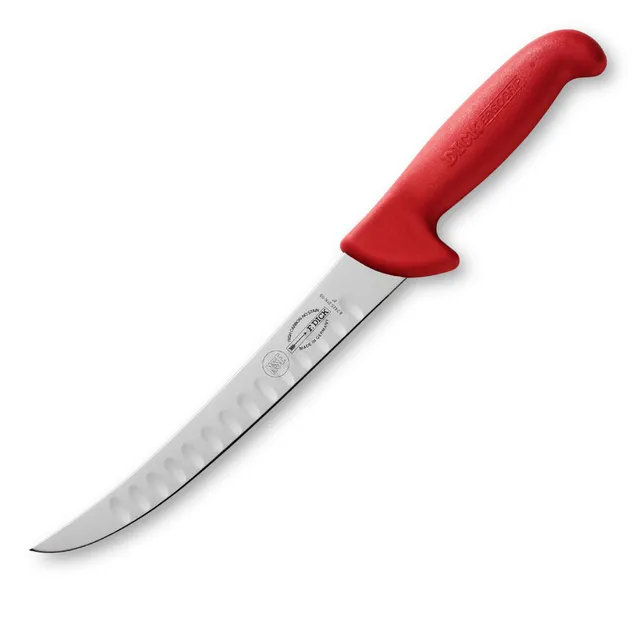 f-dick-ergogrip-zerlegemesser-21-cm-kullenschliff-rot-profi-fleischermesser-8242 image 1