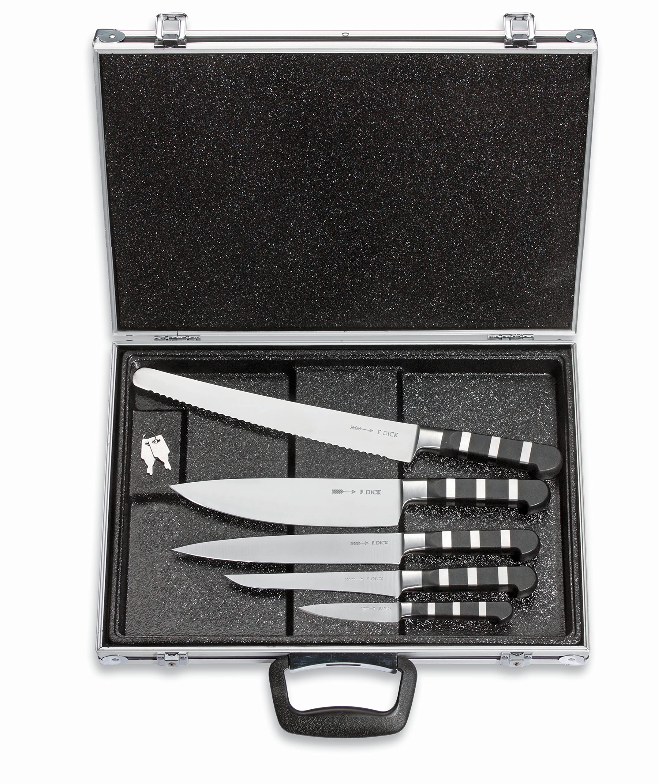 f-dick-1905-messerset-im-magnetkoffer-5-teilig-x50crmov15-56-hrc image 1