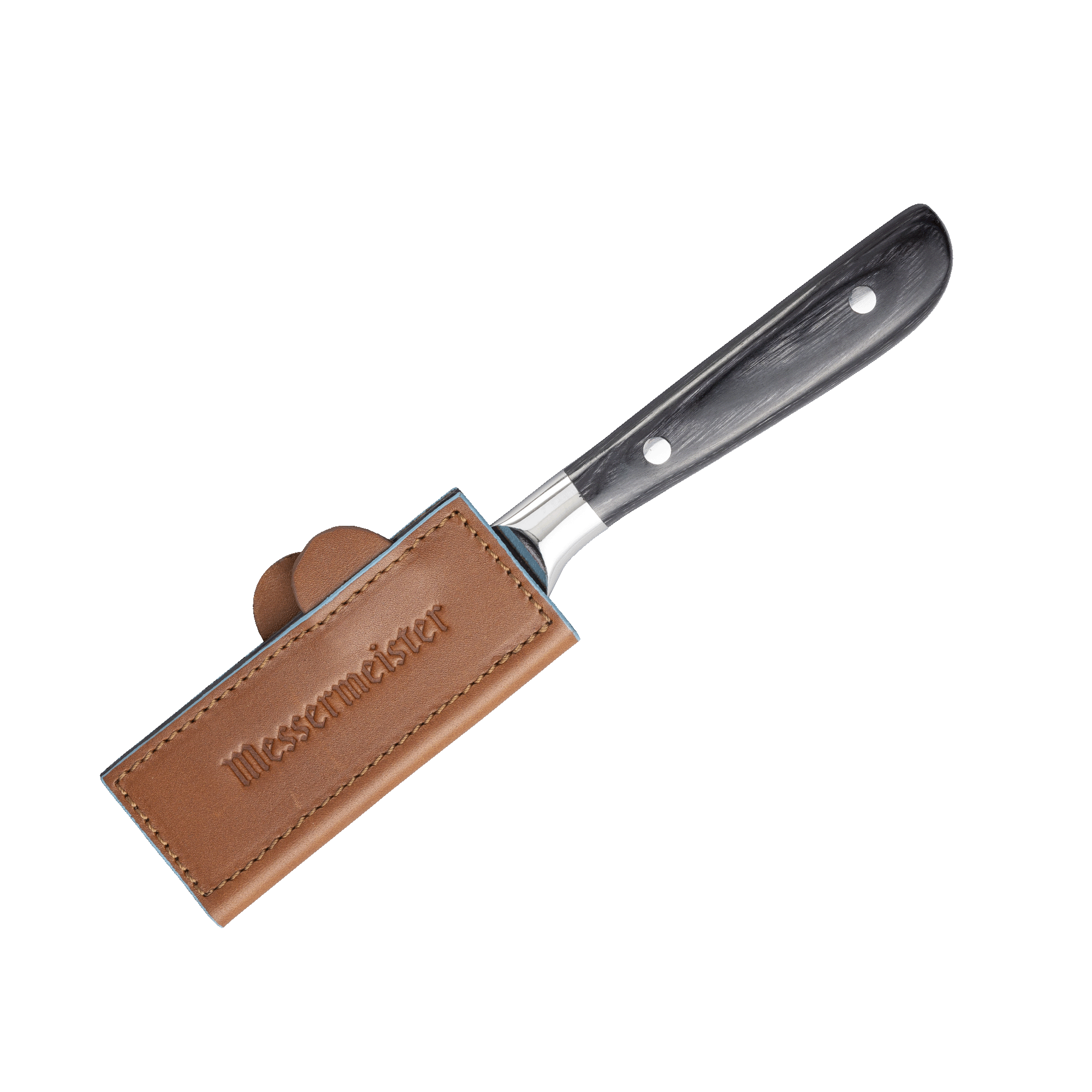 messermeister-klingenschutz-4-magnet-edge-guard-saddle-brown-leder image 3