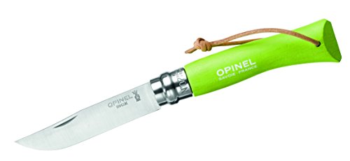 opinel-no-7-taschenmesser-sandvik-12c27-gr-ner-buchenholzgriff-mit-virobloc image 2