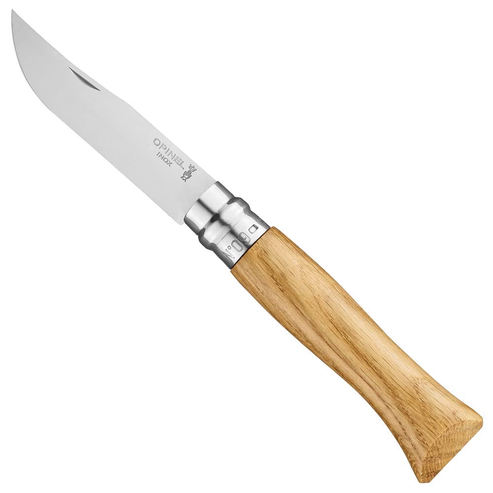 opinel-no-09-taschenmesser-rostfrei-9-cm-254604-buche image 1