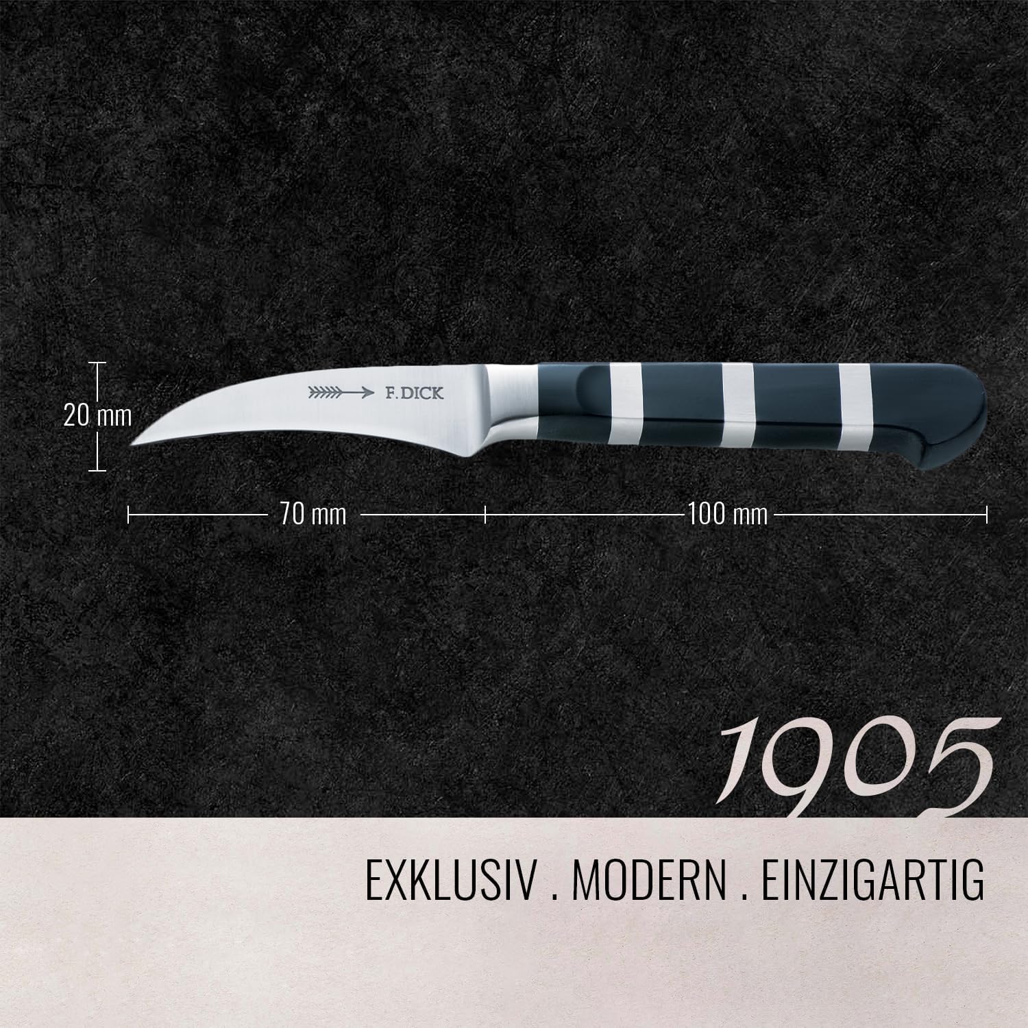 f-dick-1905-tourniermesser-7-cm-sch-lmesser-x50crmov15-56-hrc image 2