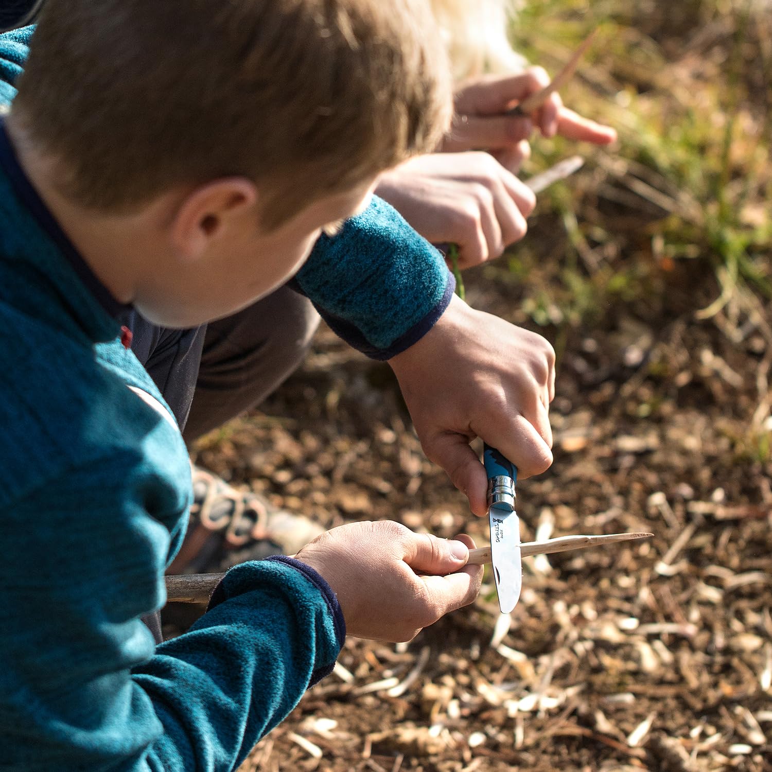 opinel-outdoor-junior-kindermesser-edelstahl-buche image 6