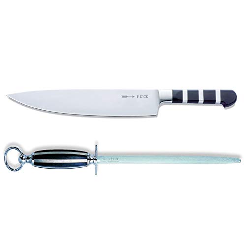 f-dick-1905-kochmesser-26-cm-gro-breit-set-inkl-rundem-standard-wetzstahl-25-cm image 6