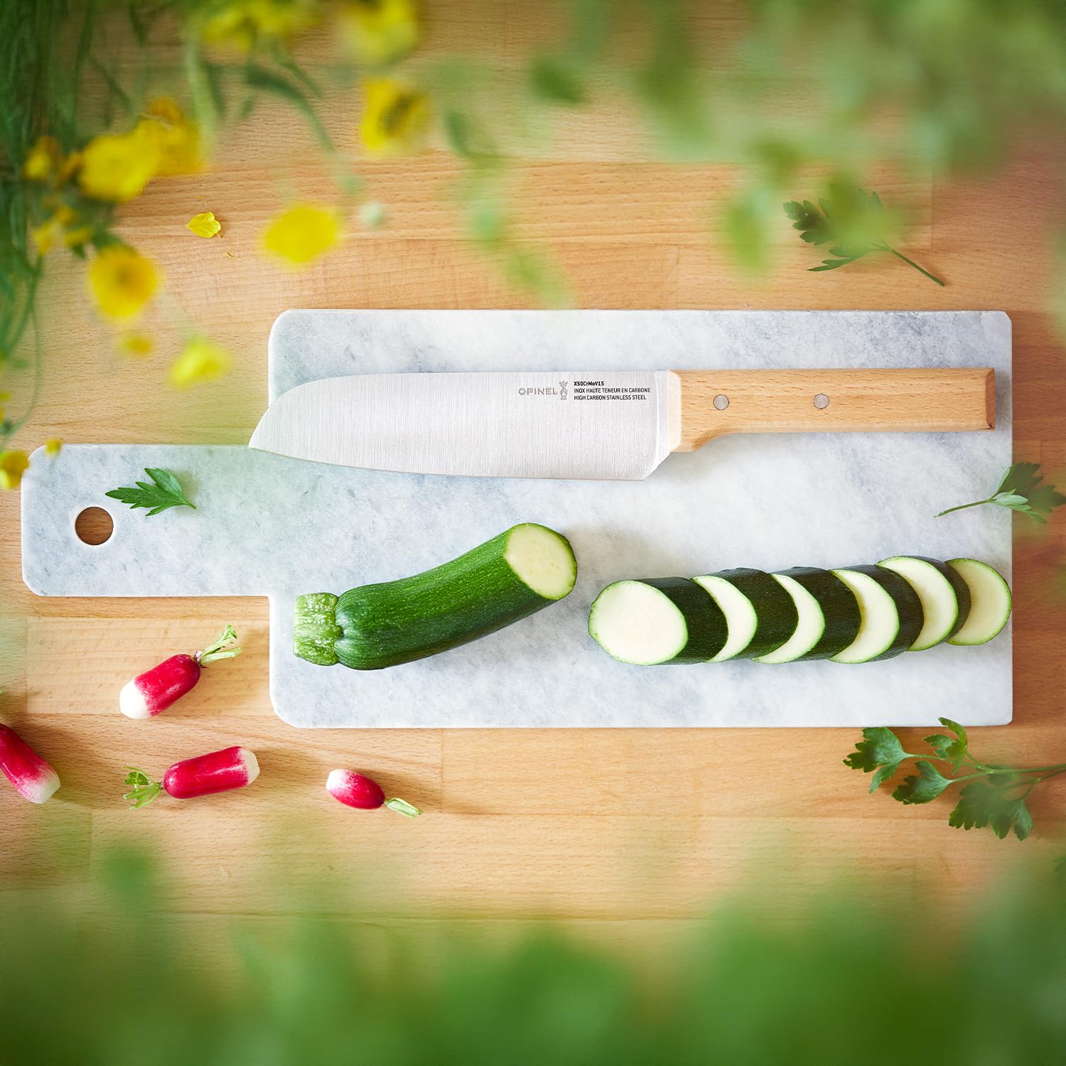 opinel-1819-parallele-santoku-messer-mehrfarbig image 3