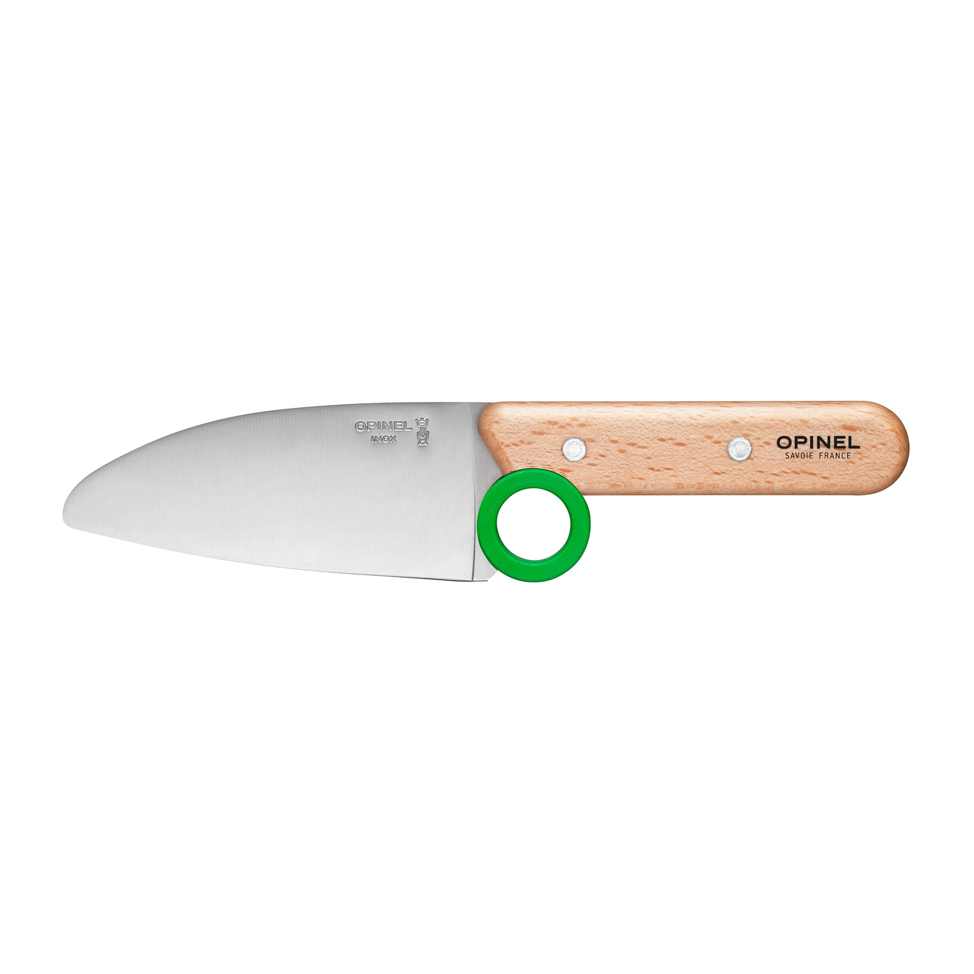 opinel-le-petit-chef-set-3-teilig-gr-n-kindermesser-mit-holzbox-26-6-cm image 3
