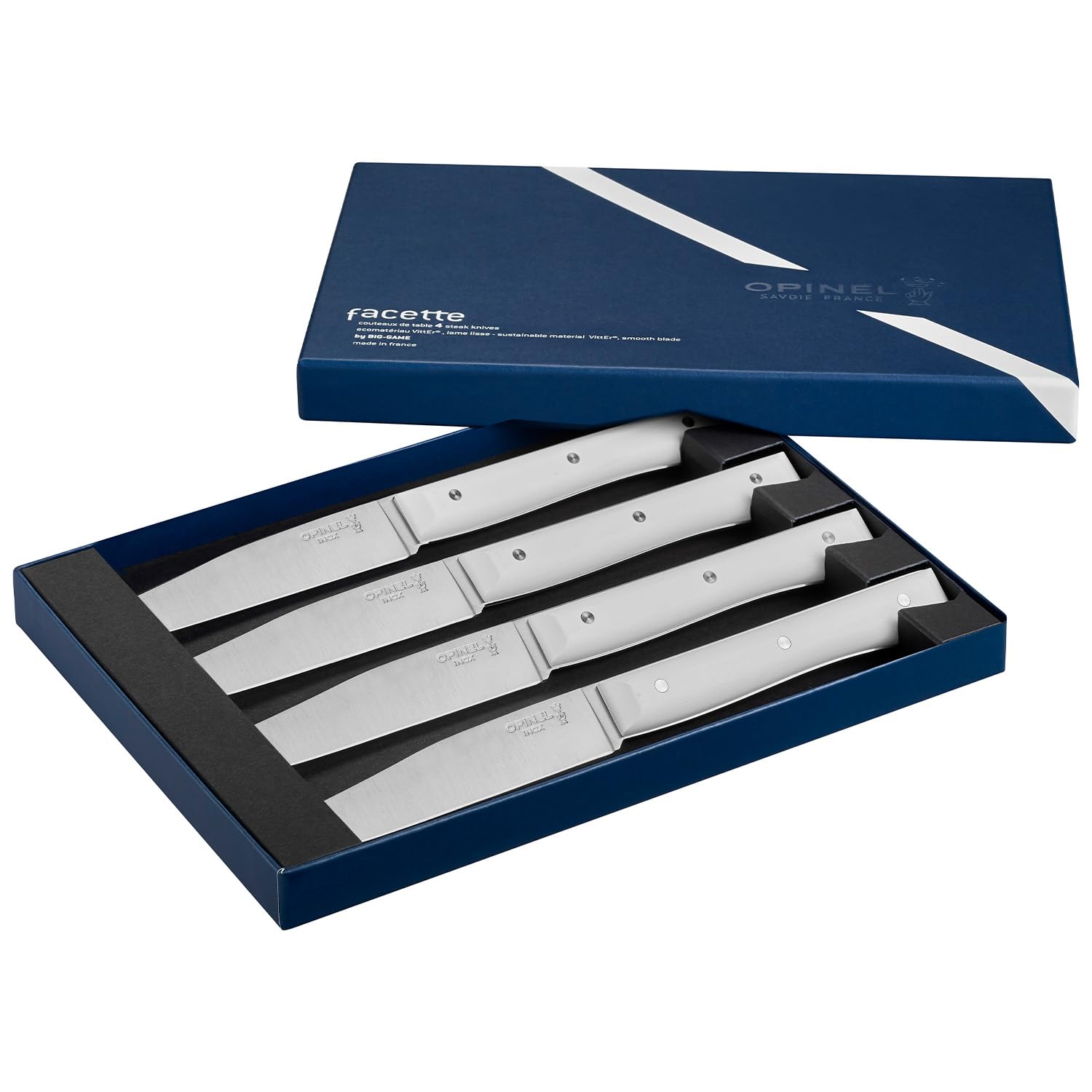opinel-facette-vitter-tafelmesser-set-4-teilig-11-cm-rostfrei image 1