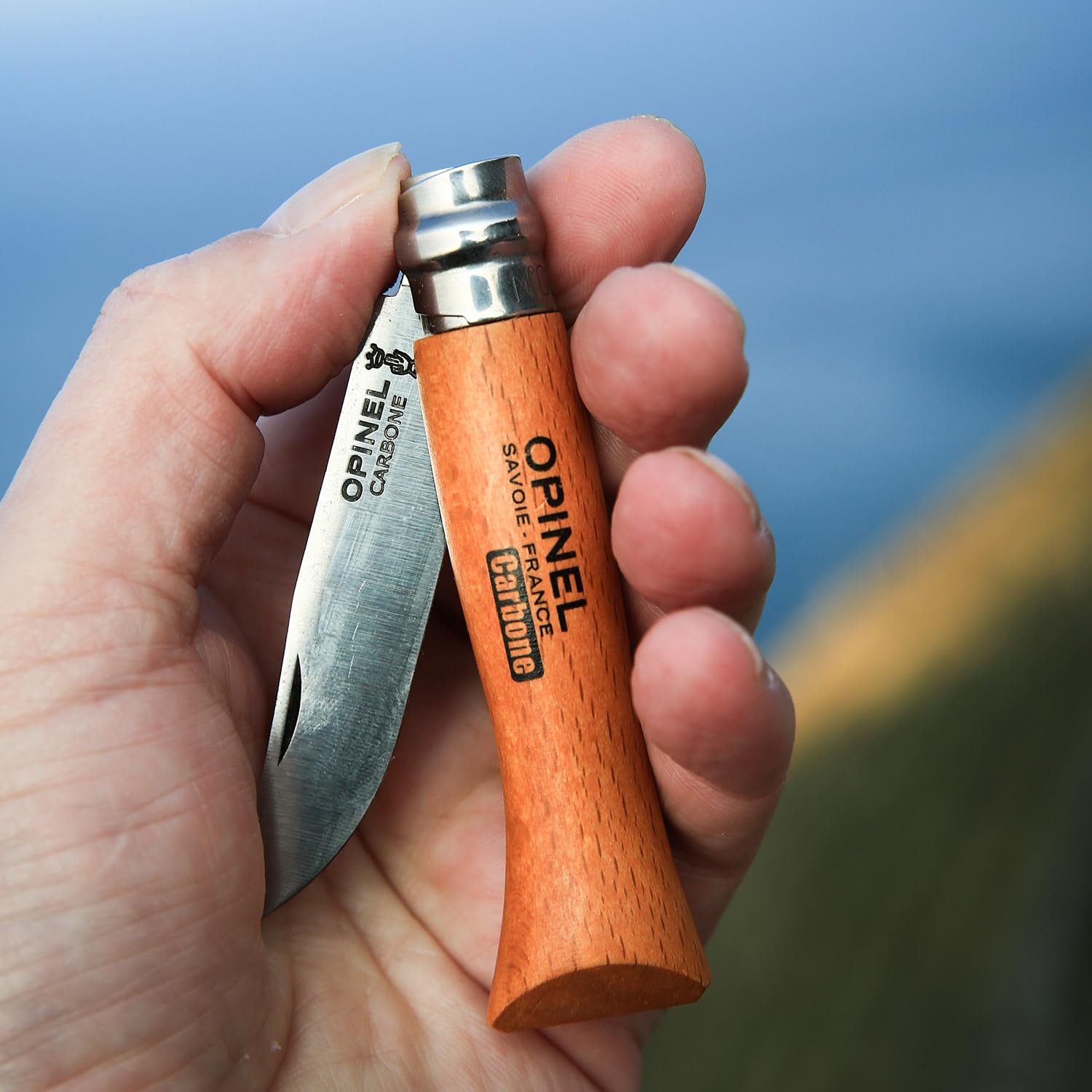 opinel-no-06-carbon-taschenmesser-karbonstahl-buche image 4