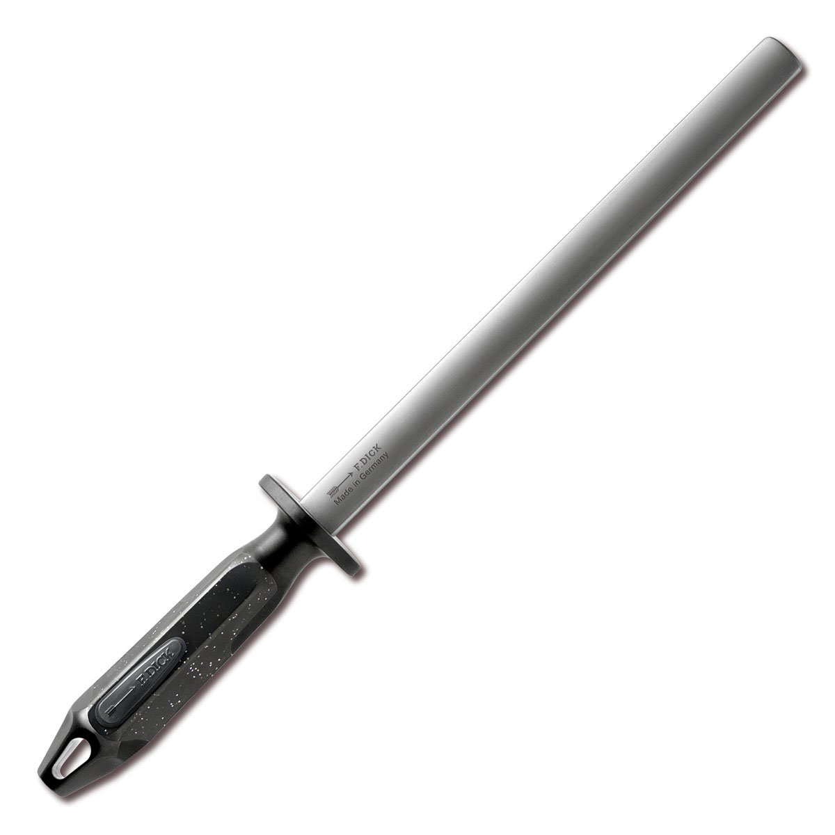 f-dick-diamant-wetzstahl-2k-rund-25-cm-10-zoll-schwarz image 1