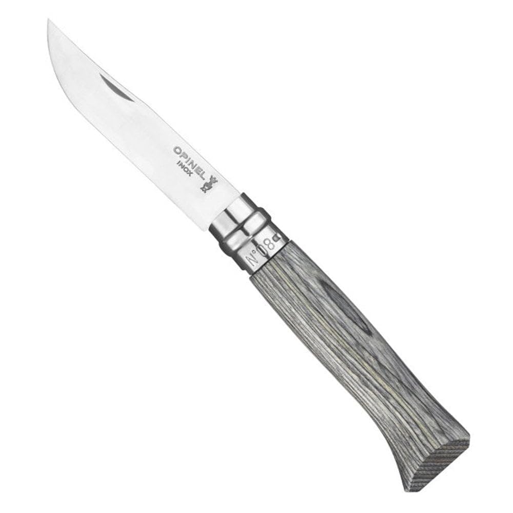 opinel-no-08-luxus-taschenmesser-254576-schichtholz-grau-19-5-cm image 1