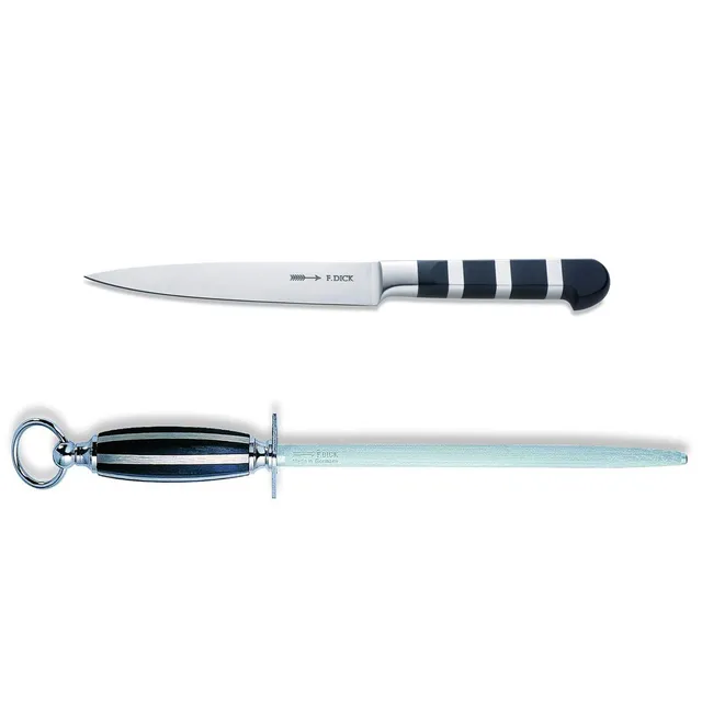 f-dick-1905-tranchiermesser-15-cm-set-mit-standard-wetzstahl-25-cm image 1