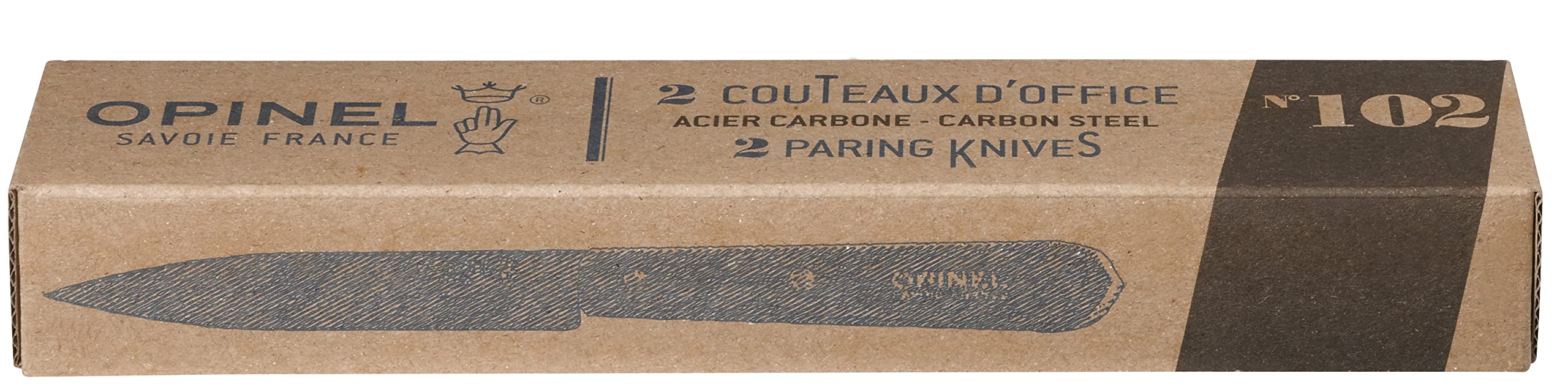 opinel-officemesser-no-102-k-chenmesser-set-2-teilig-carbonstahl image 3