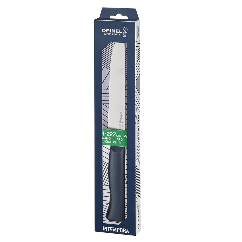 opinel-intempora-ii-tranchiermesser-20-cm-blau-pom-griff image 1