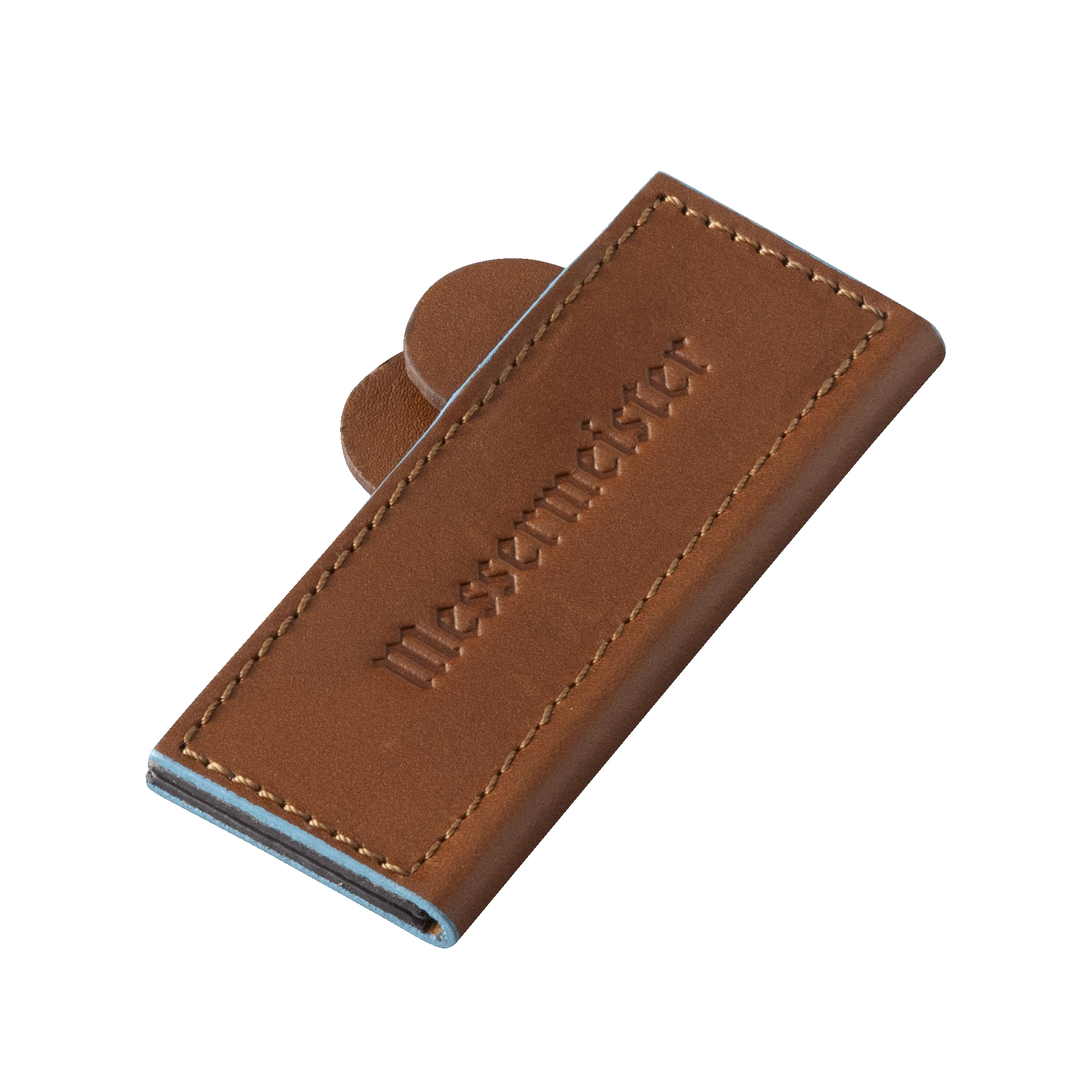 messermeister-klingenschutz-4-magnet-edge-guard-saddle-brown-leder image 5