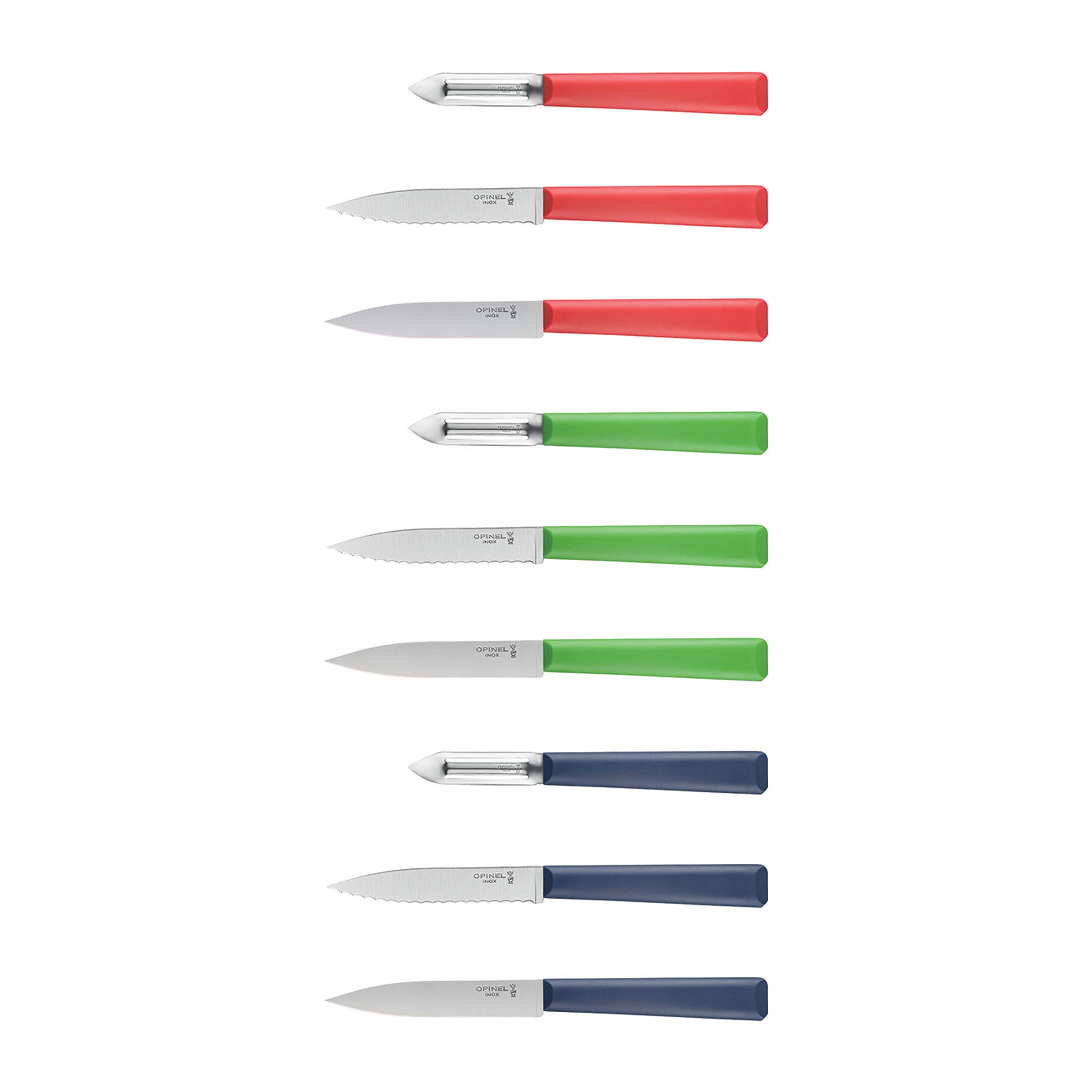 opinel-essentiels-n-313-k-chenmesser-10-cm-gr-n-wellenschliff image 3