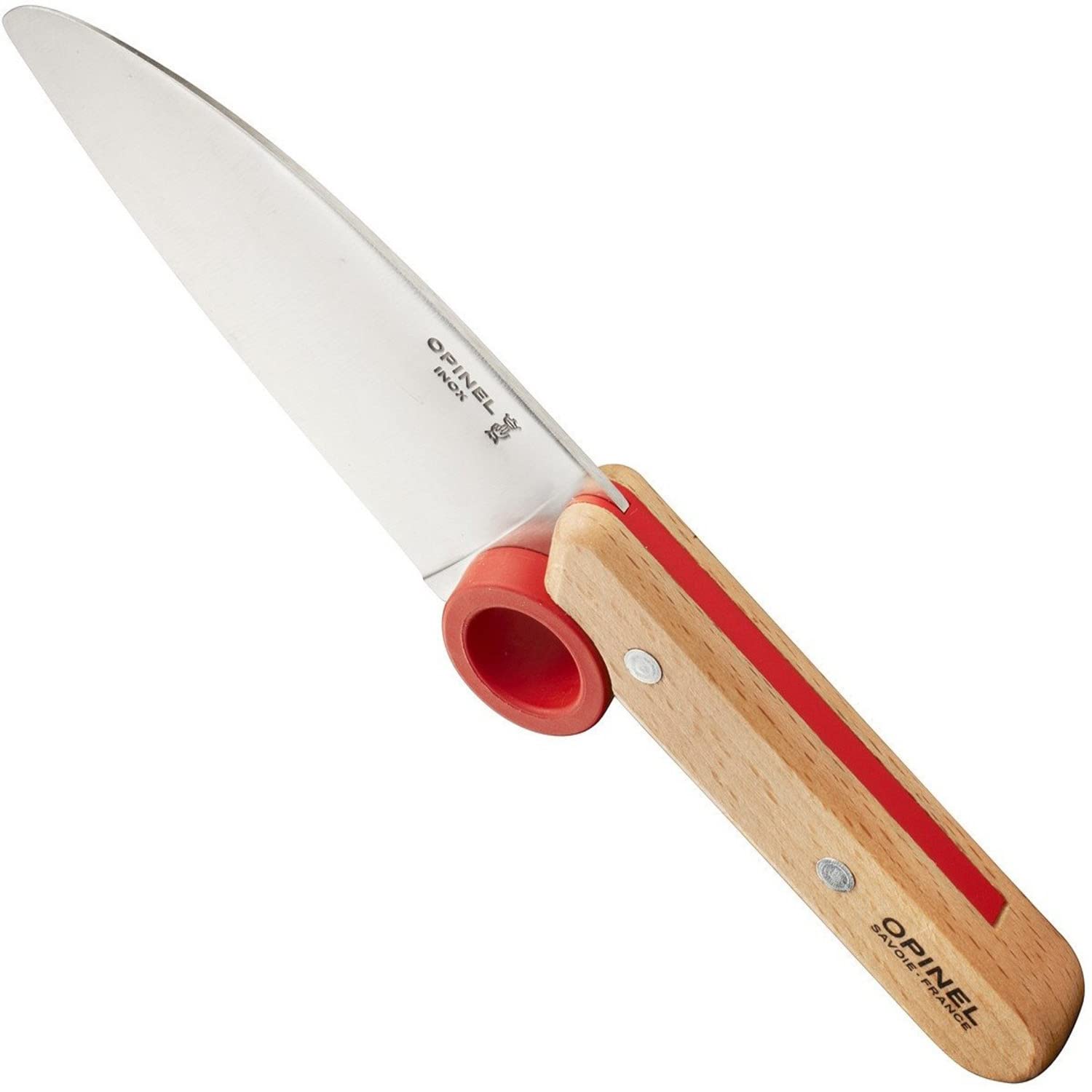 opinel-le-petit-chef-2-teilig-grau-m-kindermesser-set-mit-fingerschutz image 1