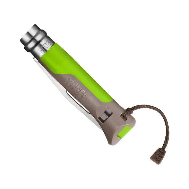 opinel-no-8-outdoor-taschenmesser-dunkelgr-n-mit-sandvik-12c27-klinge image 1