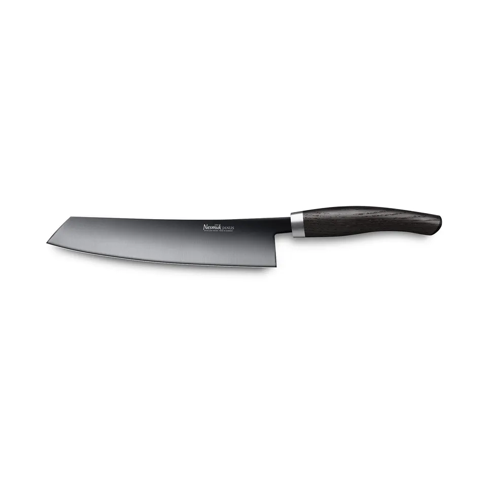 nesmuk-janus-kochmesser-240-kochmesser-mit-240-mm-niobstahl-klinge image 1