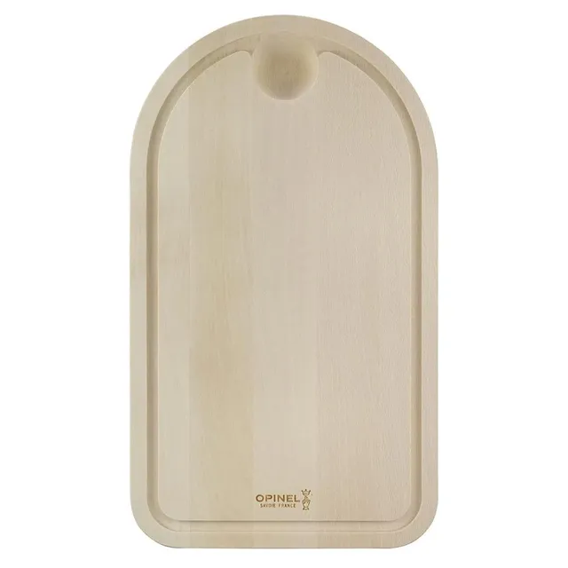 opinel-schneidebrett-grande-254569-aus-buchenholz-mit-saftrille image 1