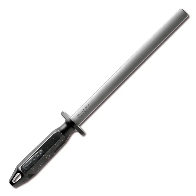 f-dick-diamant-wetzstahl-2k-rund-25-cm-10-zoll-schwarz image 1