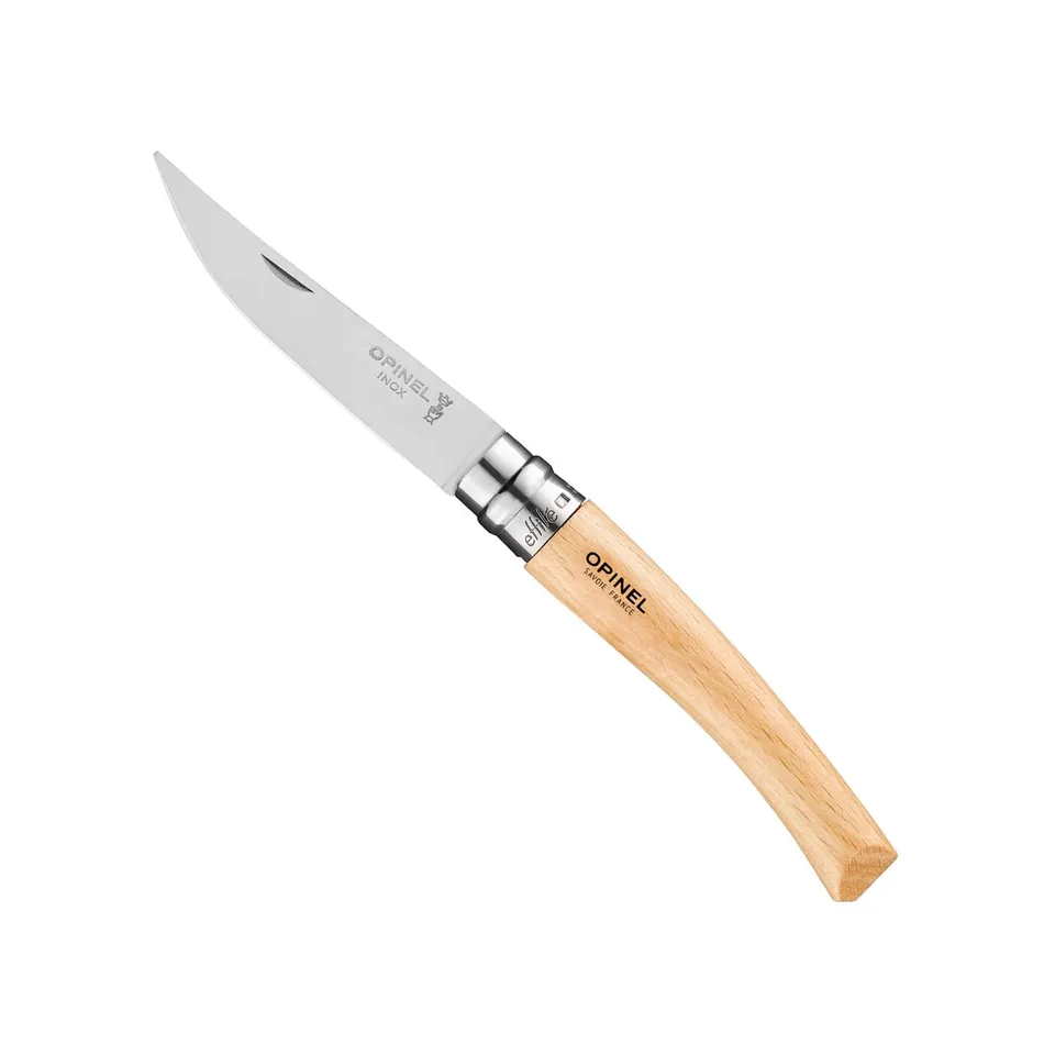 opinel-n-08-effil-buchenholz-taschenmesser-rostfrei image 1