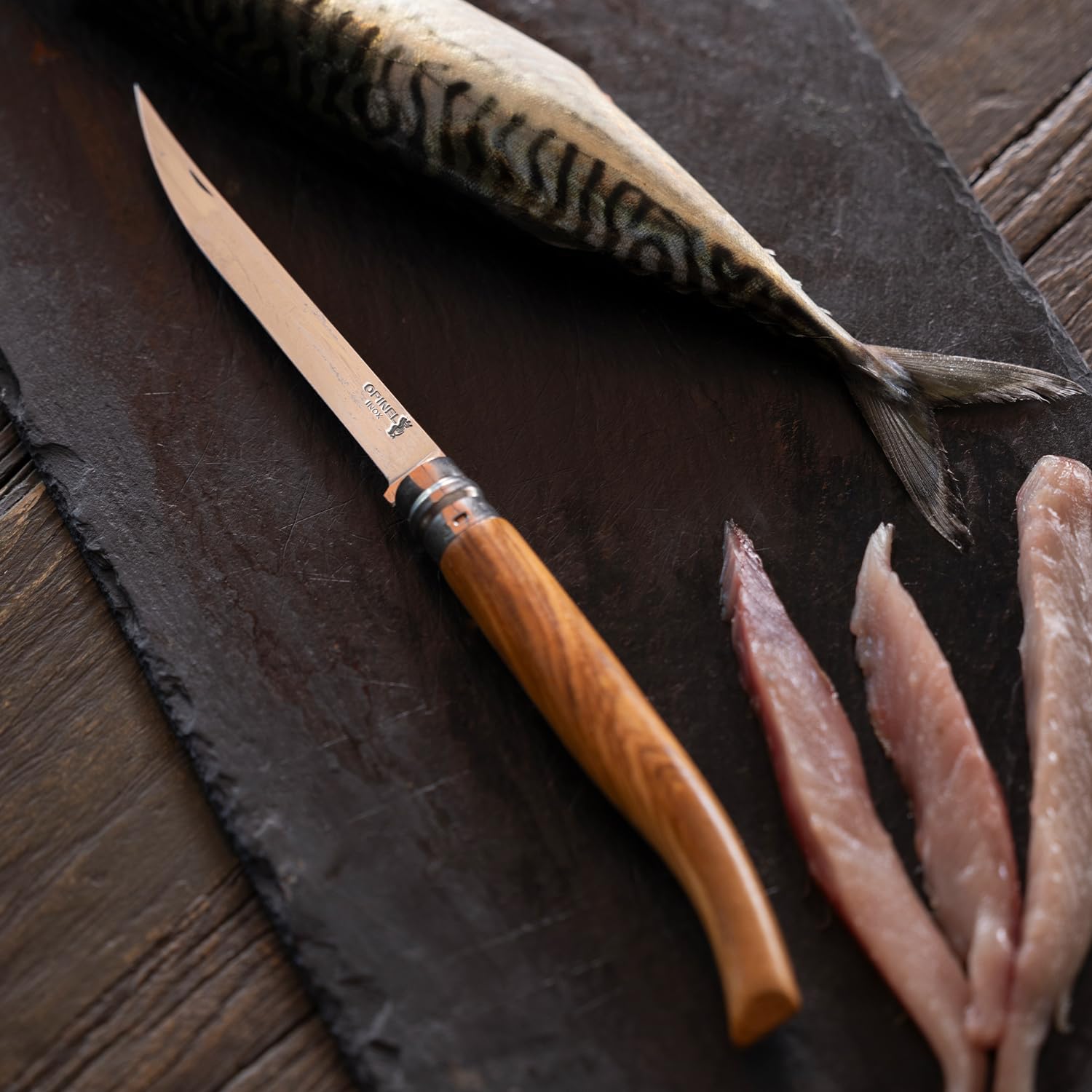 opinel-n-15-effil-schneidemesser-15-cm-edelstahl-mit-olivenholzgriff image 7