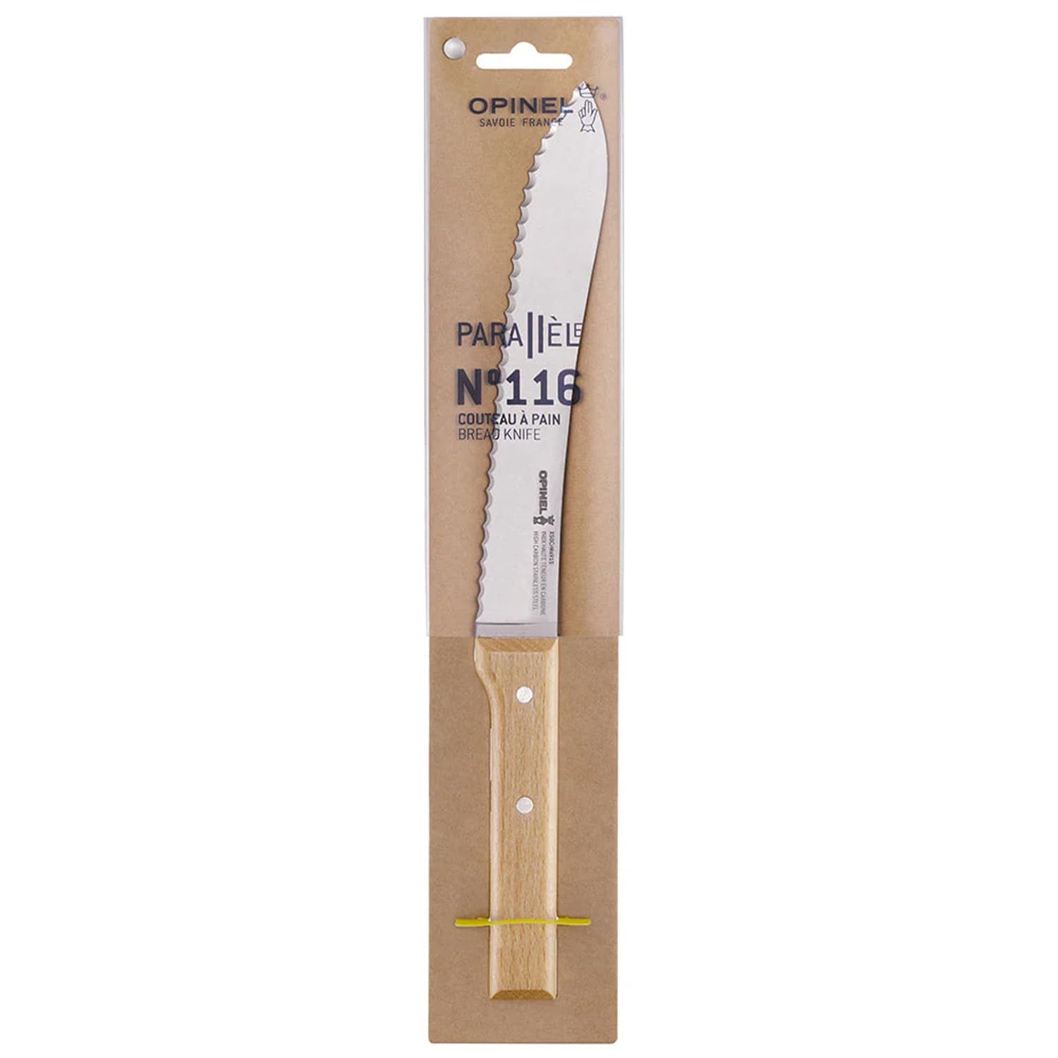opinel-parall-le-1816-brotmesser-wellenschliff-buchenholz image 2