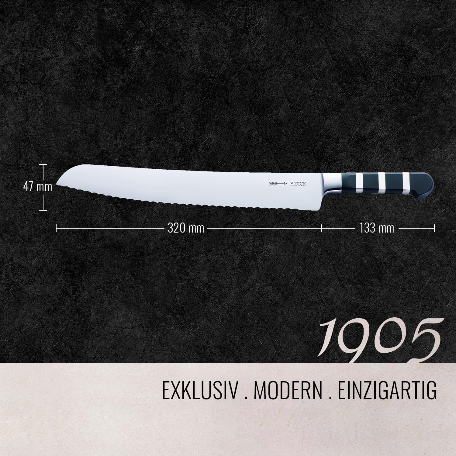 f-dick-1905-brotmesser-32-cm-s-gemesser-schwarz-8193932 image 2