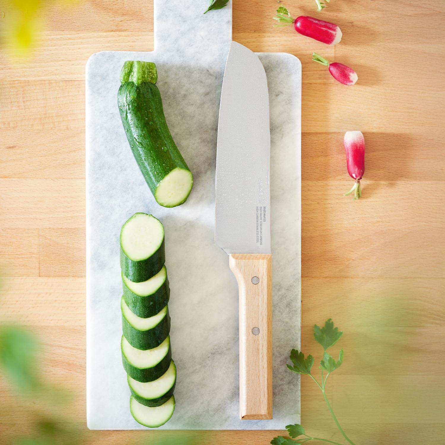 opinel-1819-parallele-santoku-messer-mehrfarbig image 6
