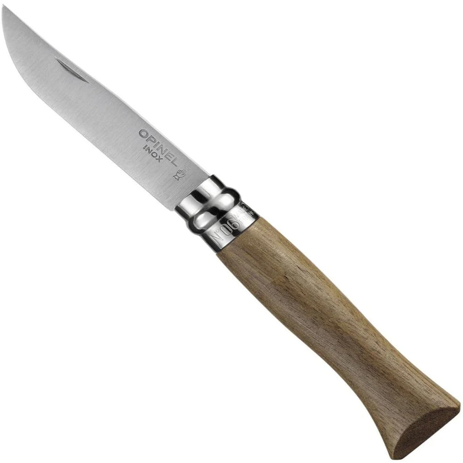 opinel-inox-lux-walnut-klappmesser-mit-walnuss-griff image 1