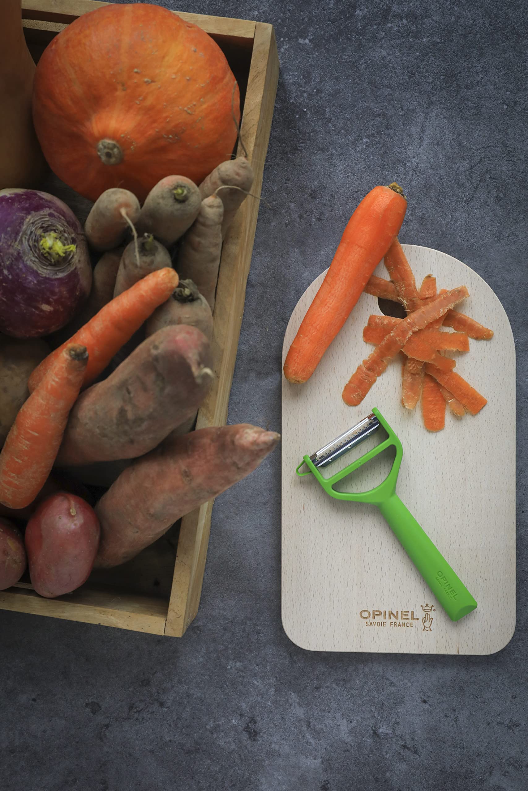 opinel-t-duo-sch-ler-kunststoff-gr-n-gem-sesch-ler-mit-doppelklinge image 5