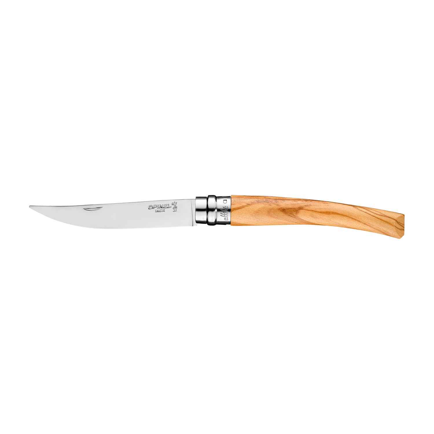 opinel-n-10-effil-olivenholz-taschenmesser-poliglace-klinge image 3