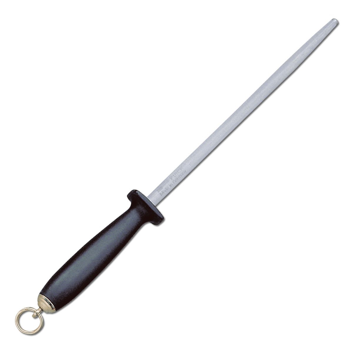 f-dick-haushaltswetzstahl-20-cm-rund-grau-schleifwerkzeug-78111200-65-hrc image 1