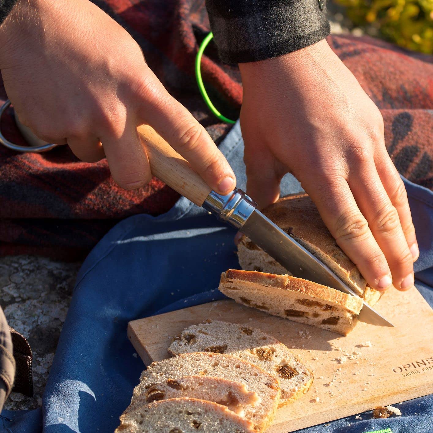 opinel-taschenmesser-no-12-wellenschliff-camping-klappmesser-aus-sandvik-edelsta image 5