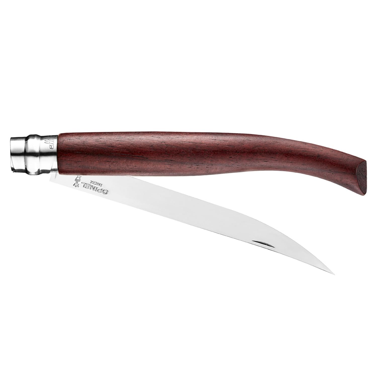 opinel-n-15-effil-padouk-taschenmesser-polierte-klinge image 2