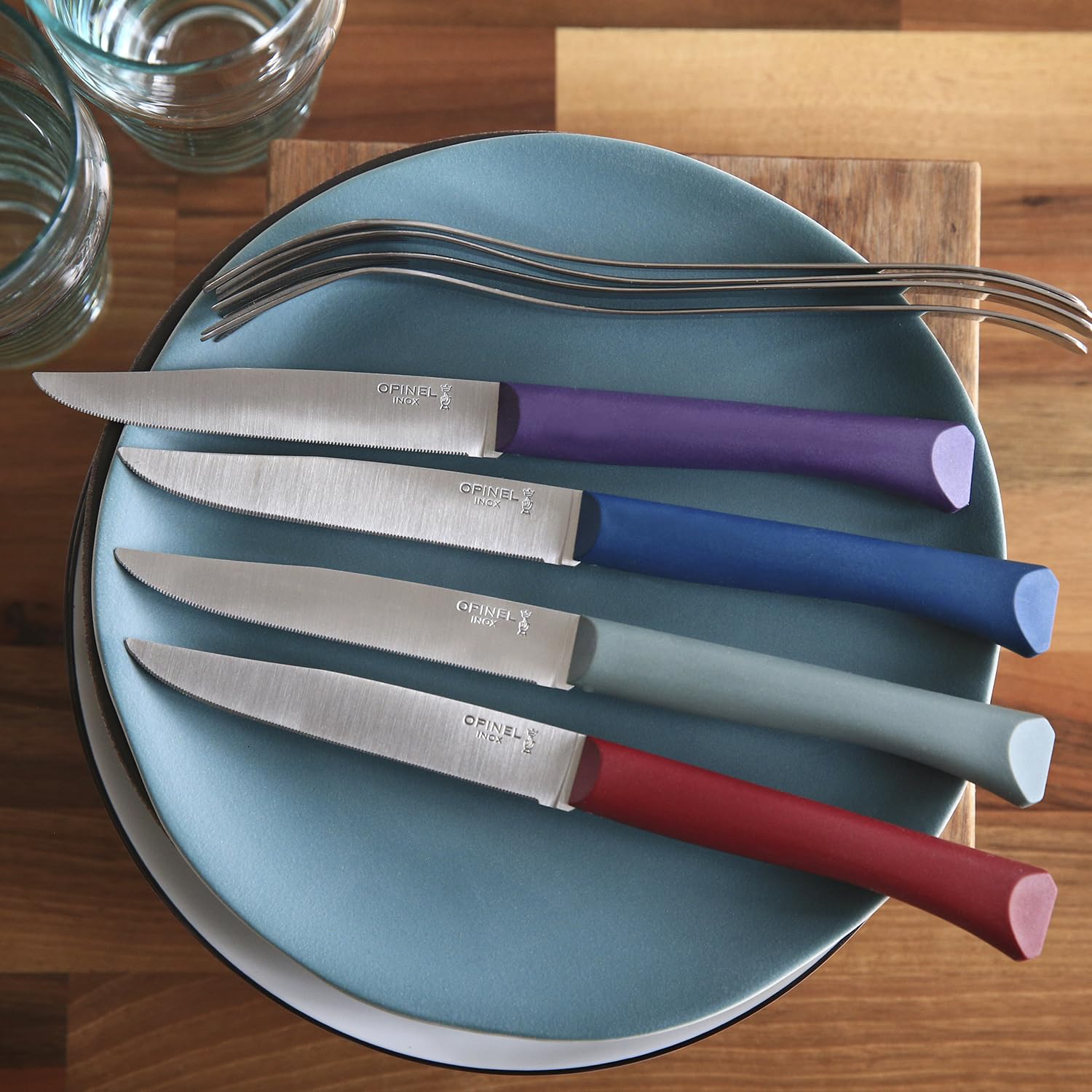 opinel-bon-appetit-plus-4er-tafelmesser-set-mikrozahnung-11-cm image 5
