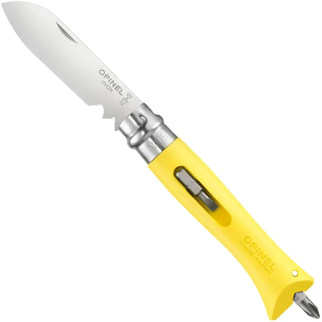 opinel-no-09-diy-elektrikermesser-sandvik-12c27-mit-abisolierer-fadenschneider-u image 1