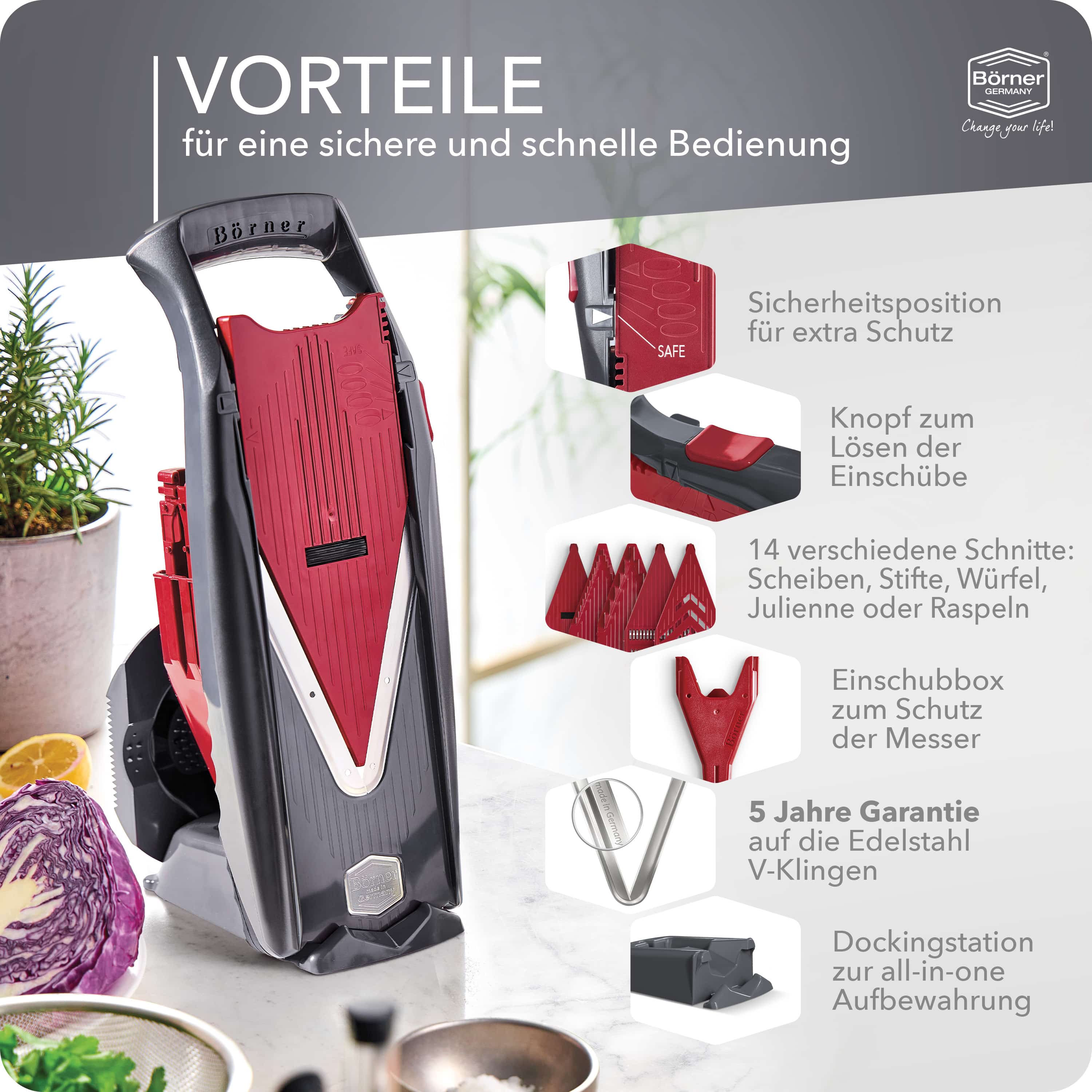 b-rner-vital-powerline-profi-set-mandoline-mit-4-schnittdicken-und-sicherheitsei image 4