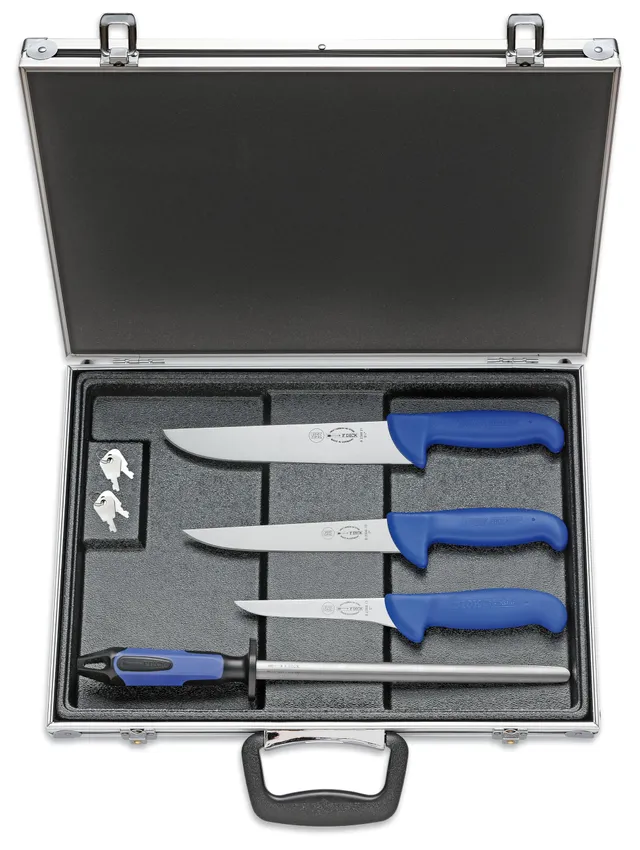 f-dick-ergogrip-magnetkoffer-hausschlachter-set-8112000-3-messer-wetzstahl image 1