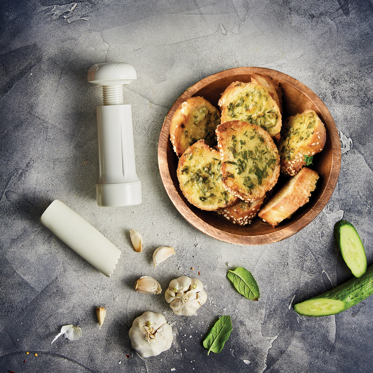 b-rner-mr-garlic-knoblauchpresse-aromapresse-f-r-knoblauchzehen image 2