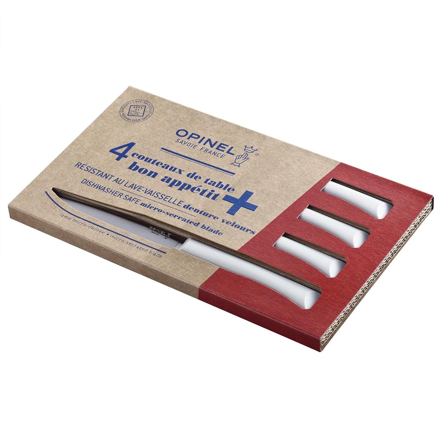 opinel-bon-appetit-tafelmesser-set-hellgrau image 2